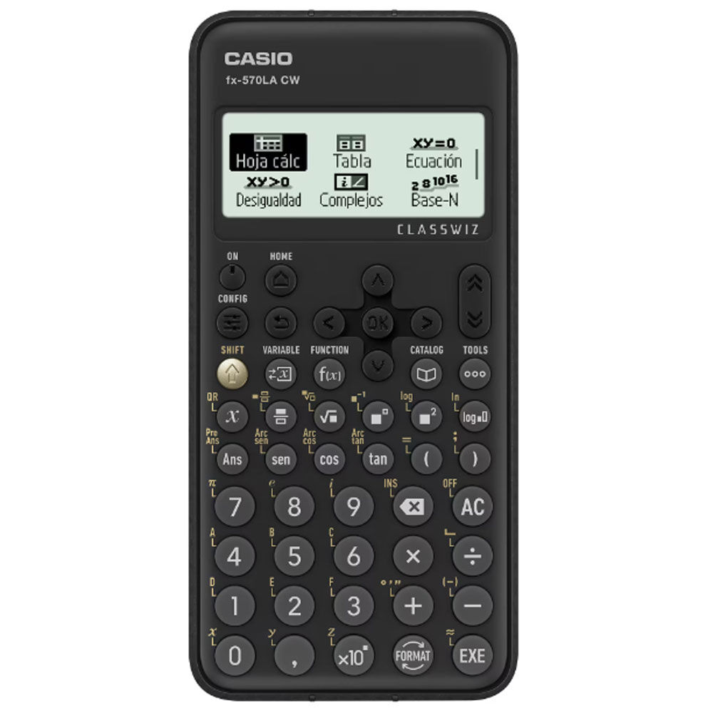 Calculadora Cientifica Casio Fx 570la Cw Classwiz Negra image number 0.0