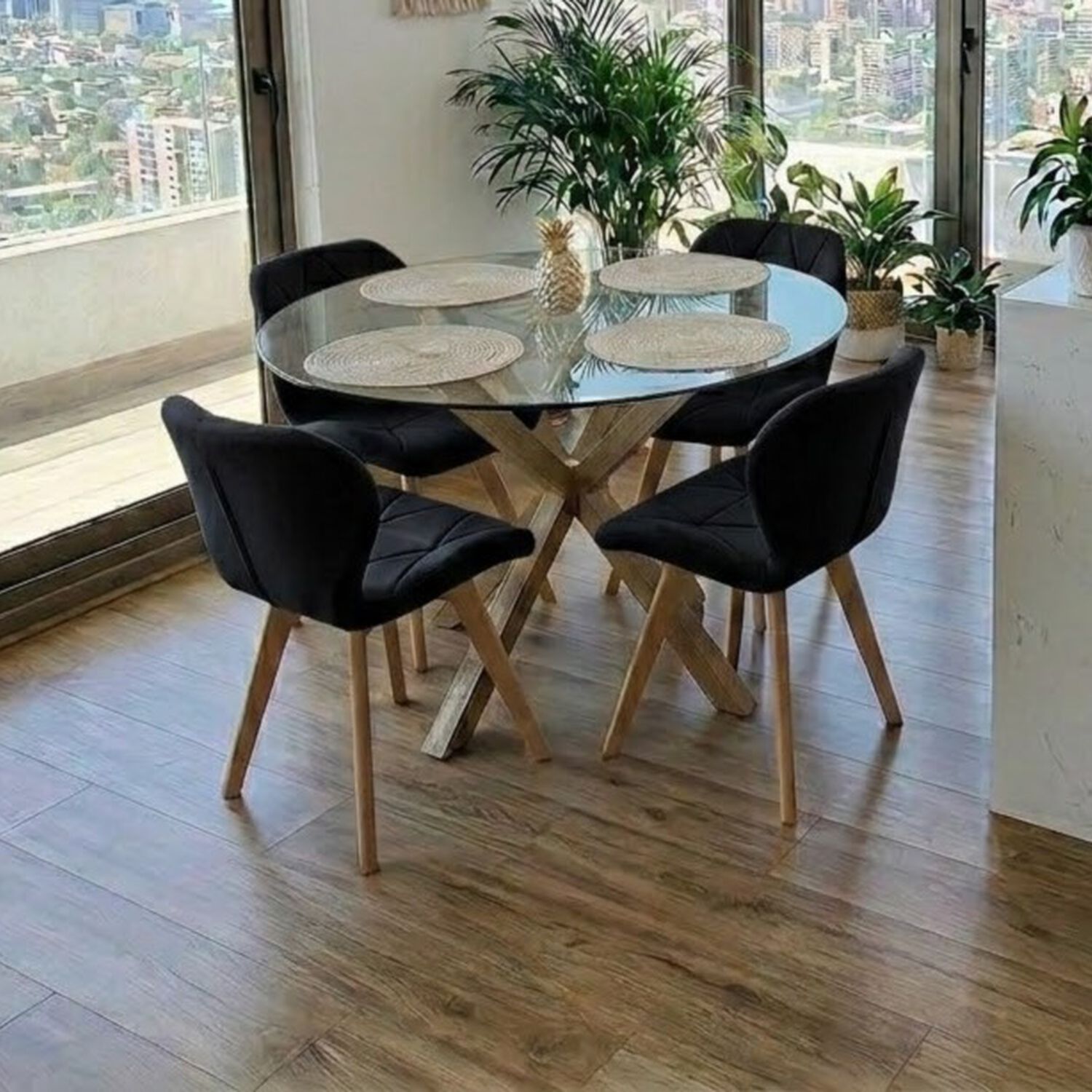 Silla Mariposa Ecocuero Wood image number 1.0