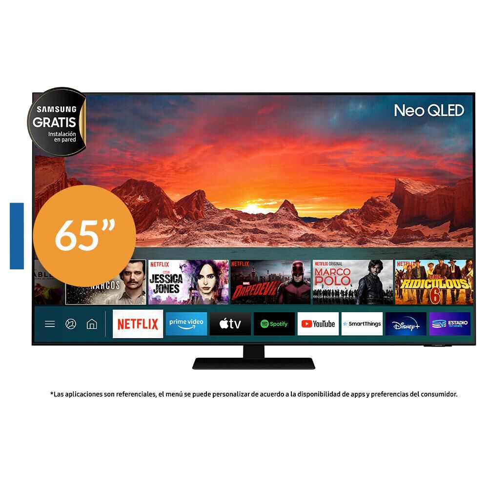 Neo QLED Samsung QN85A / 65'' / Ultra HD / 4K / Smart Tv image number 0.0
