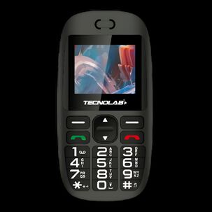 Teléfono Senior Adulto Mayor + Función S. O. S 4g Black 486b
