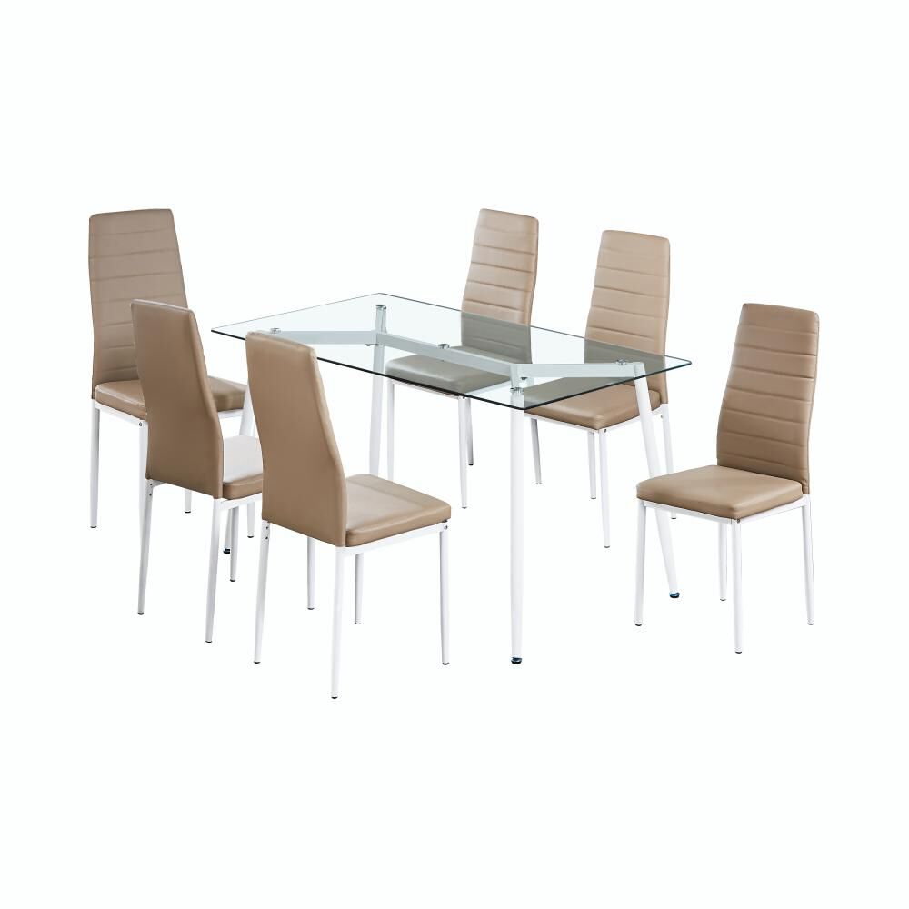 Juego De Comedor Yardas Bilbao  / 6 Sillas image number 0.0