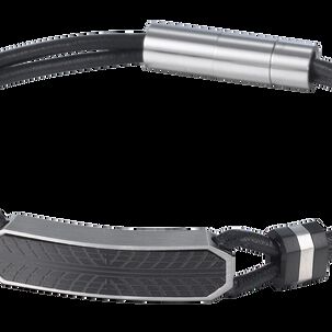 Pulsera De Hombre Cat J001b10112 Plateado-negro