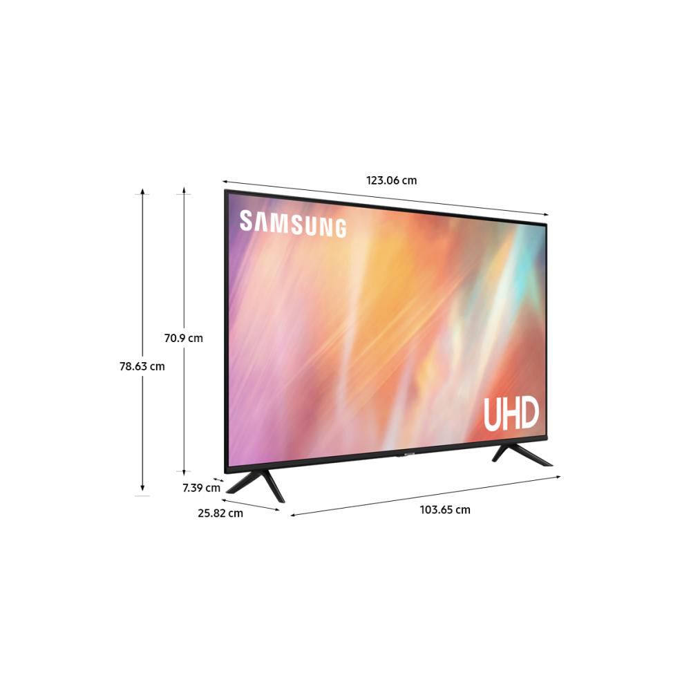 Led Samsung AU7090 / 55 " / Ultra HD / 4K / Smart Tv 2022