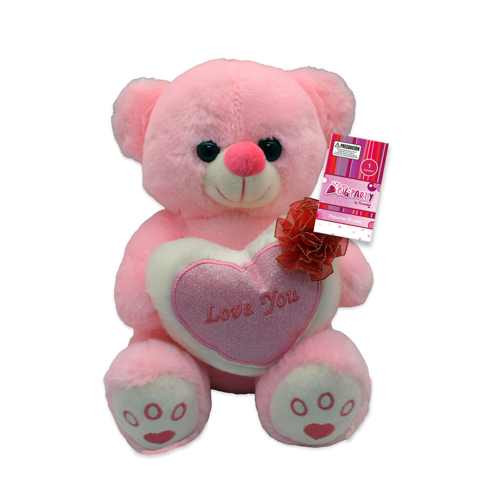 Peluche 25 Cm Oso San Valentin Big Party image number 1.0