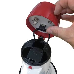 Meg&aacute;fono Amplificador 25w Recargable +micr&oacute;fono De Mano 500m