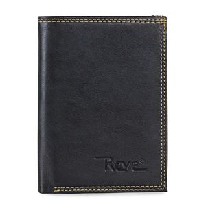 Billetera Con Monedero Rave Negra Kubayoff