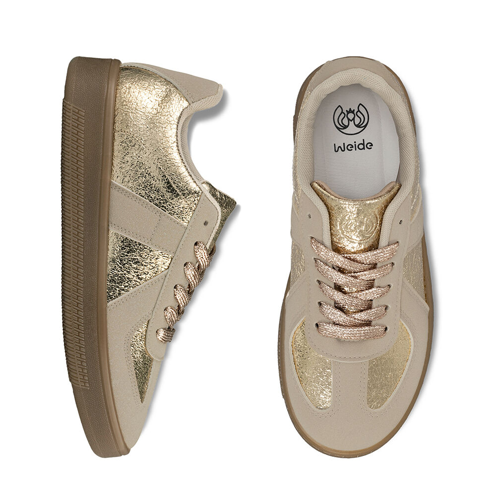 Zapatilla Deportiva Comfort Mujer Eco Cuero Weide Tfa201 image number 8.0