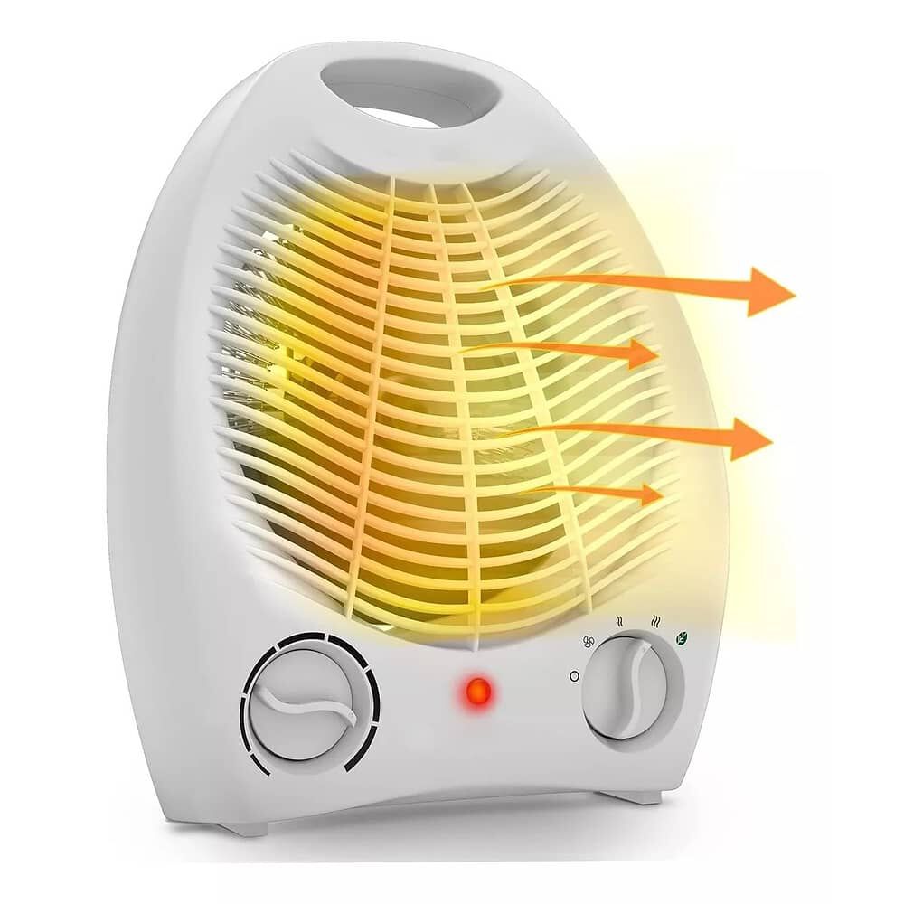 Calefactor Calentador El&eacute;ctrico Termoventilador 2000w Blanco image number 1.0