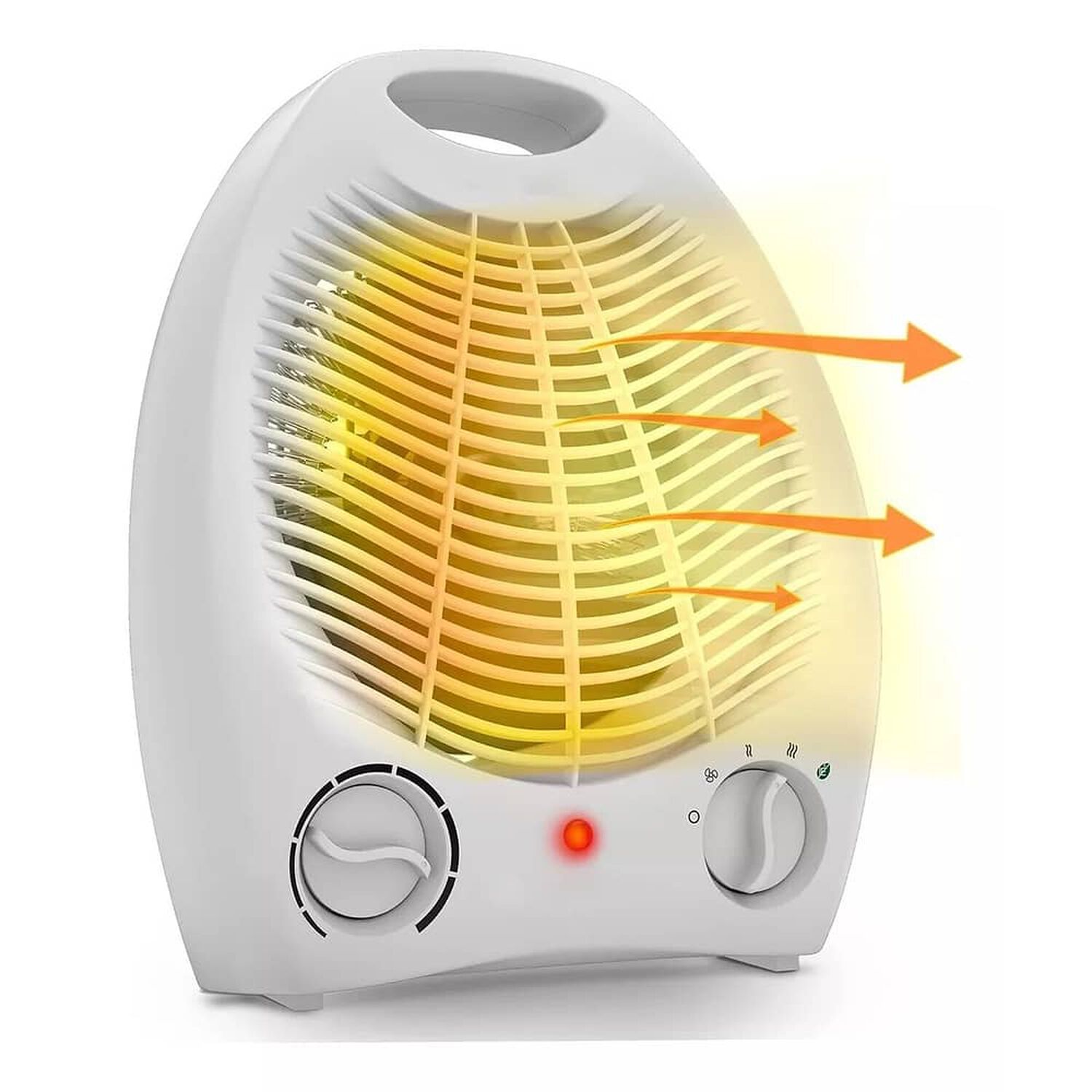 Calefactor Calentador El&eacute;ctrico Termoventilador 2000w Blanco image number 1.0
