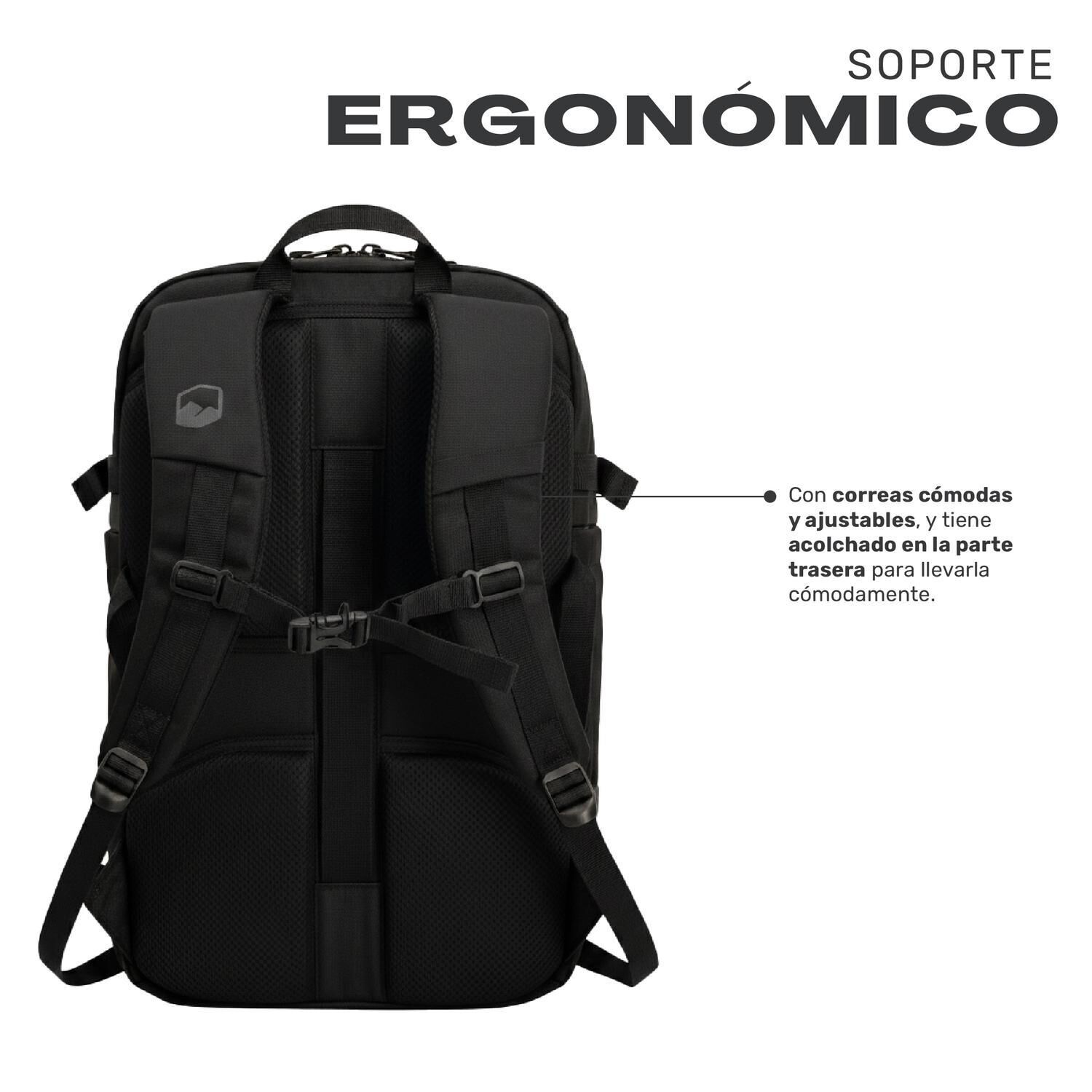 Mochila Viaje Impermeable Notebook 17,3"broadpeak 40l Lhotse image number 3.0