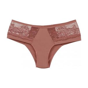 Bikini Microfibra Encaje Granate 2rios