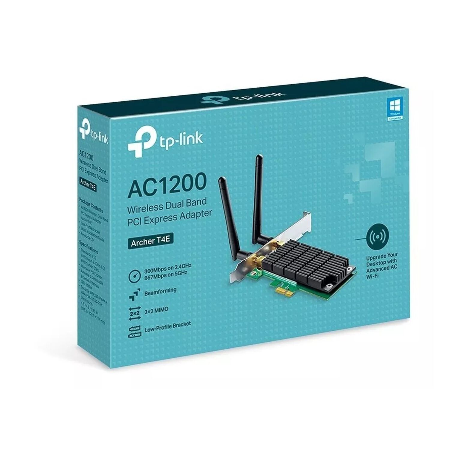Adaptador Tarjeta Red Wifi Pci-exp Ac1200 Archer T4e Tp-link image number 0.0