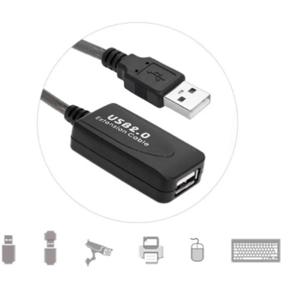 Extension Cable Usb Activo 10 Metros Blindado image number 2.0