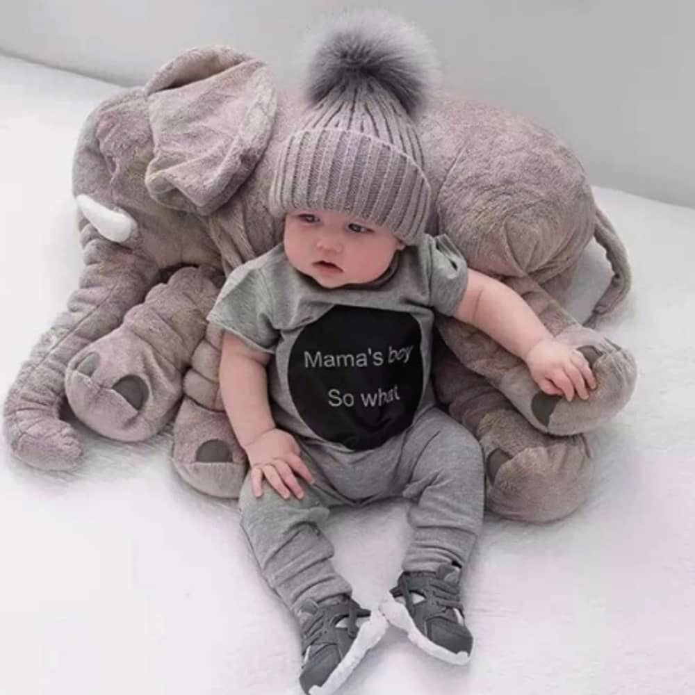 Elefante Coj&iacute;n Almohada Gris image number 1.0