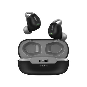 Aud&iacute;fonos Inal&aacute;mbricos Maxell Bluetooth Maxpods 35 Horas Negro