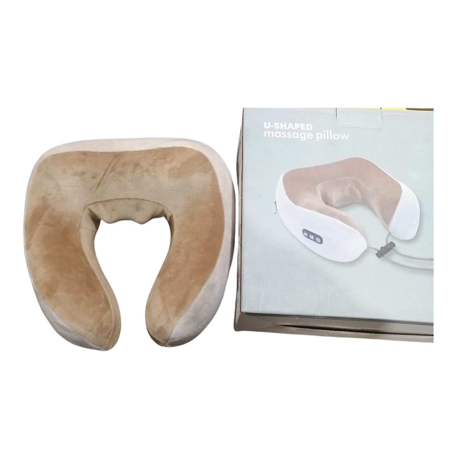 Almohada Masajeadora Beige 22cm Relax Y Confort Ideal image number 2.0