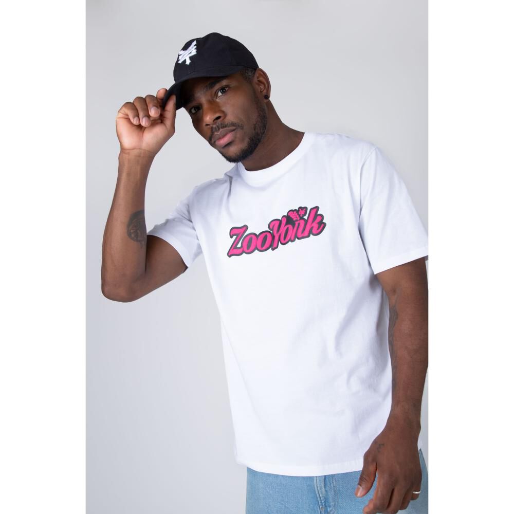 Polera Lisa Manga Corta Cuello Redondo Hombre Zoo York image number 2.0