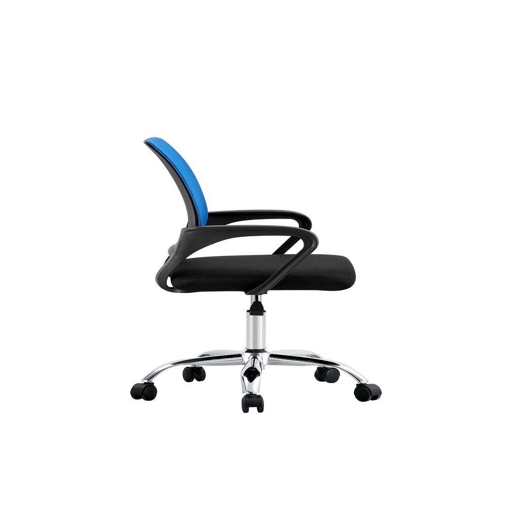 Silla De Oficina Ejecutiva Nueva York Ergonomica Respaldo Malla Azul Bm-520mb Arthome image number 3.0