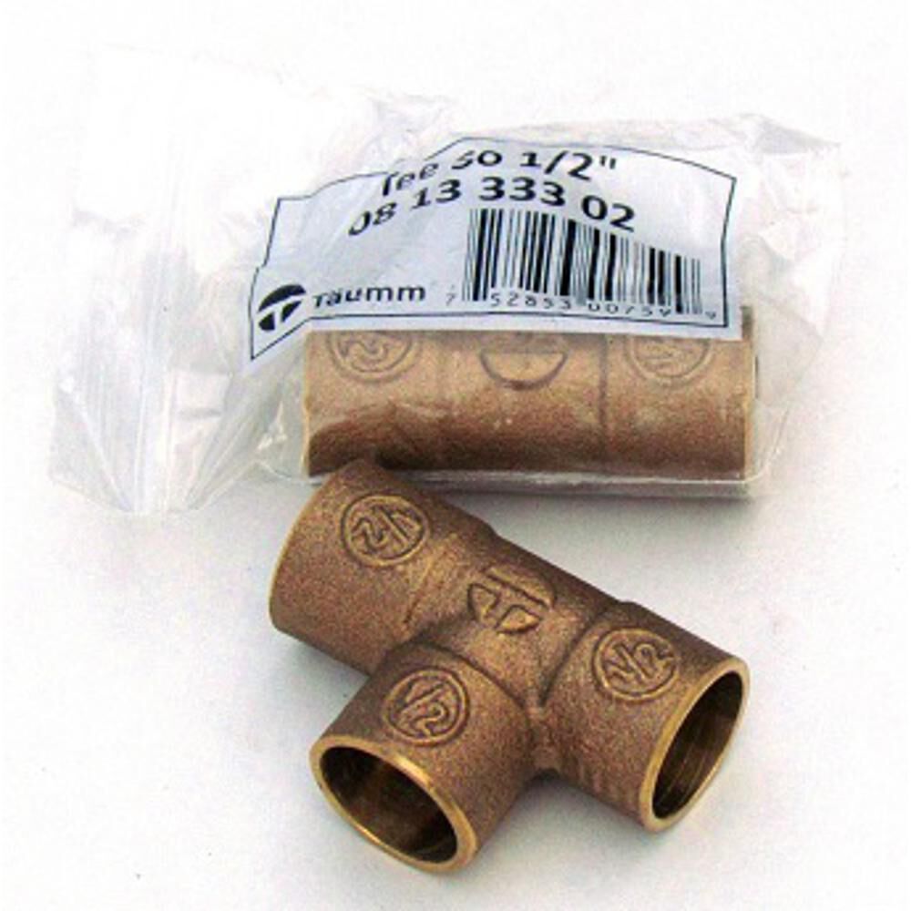 Tee Bronce So-so-so 1/2" - Taumm image number 0.0