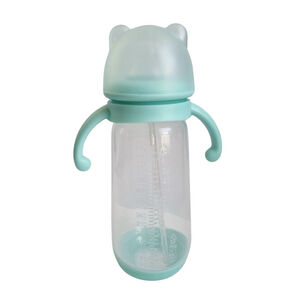 Mamadera Biberon Tetero Con Bombilla Manillas Bebe Guagua
