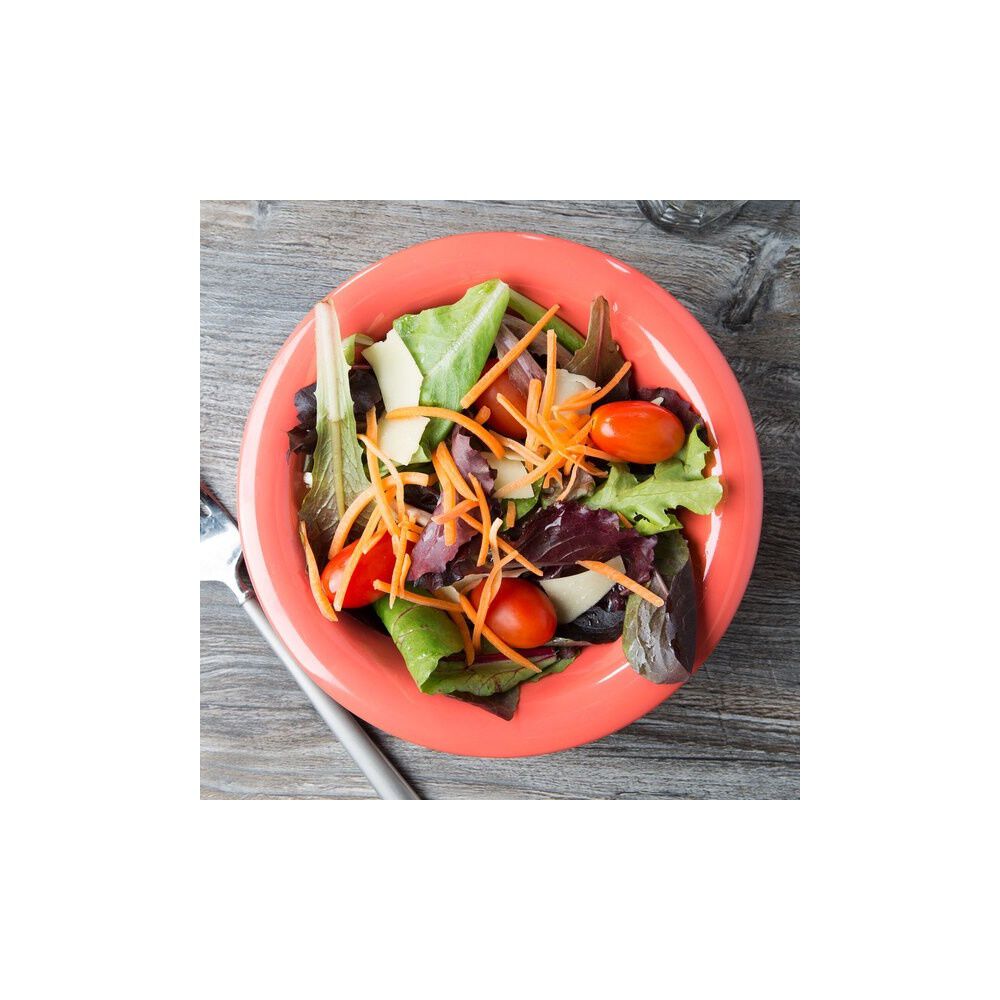 Set De 6 Platos Naranjas Hondo Sopa 18 X 4 Cm image number 4.0