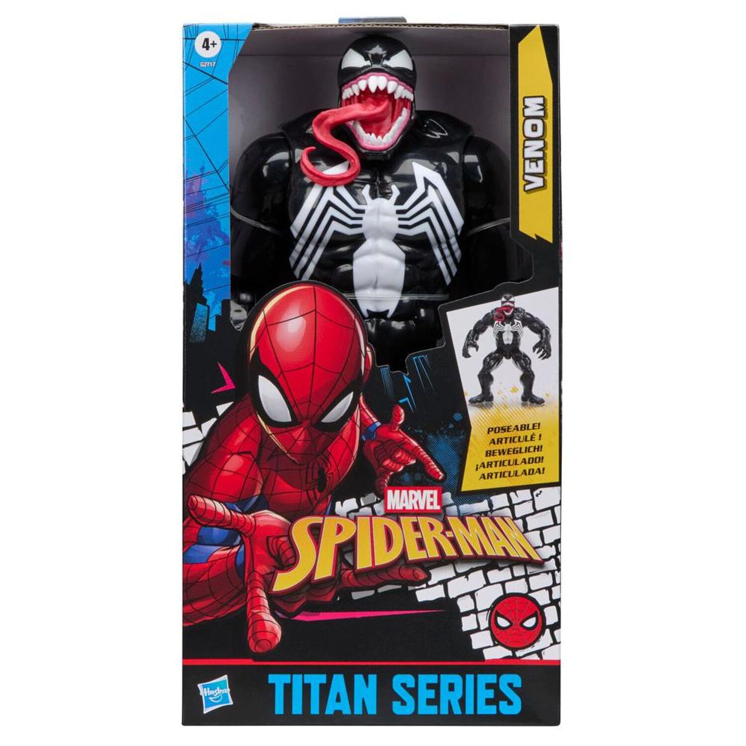 Figura De Acci&oacute;n Spider-man Titan Series Deluxe Venom image number 1.0