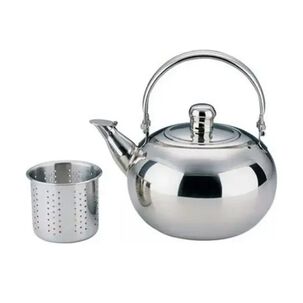 Tetera Con Colador De Acero Inoxidable 14 Cm