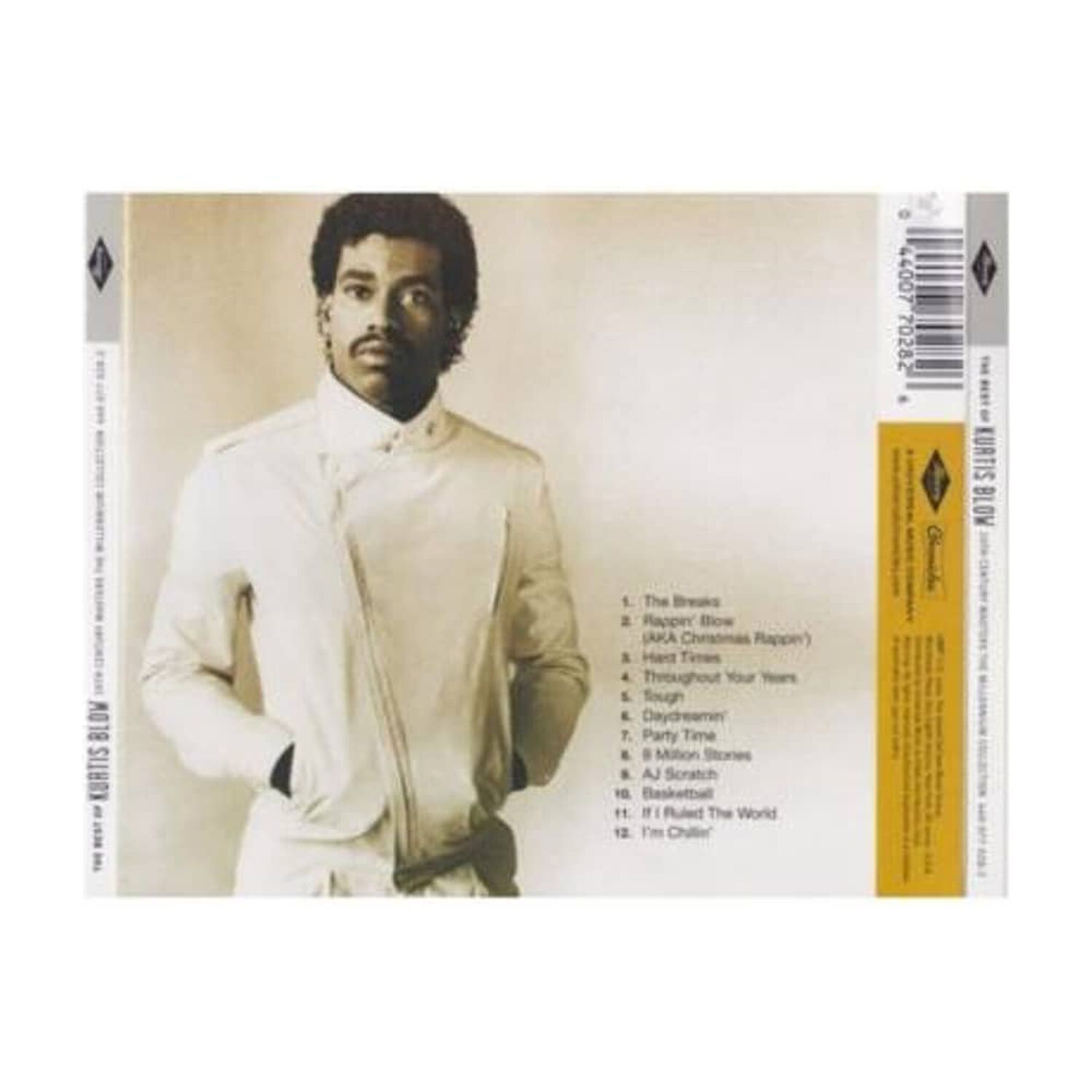 Kurtis Blow - The Best 20th Century Masters | Cd image number 1.0