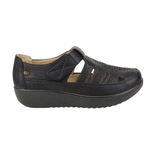 Sandalia Mujer New Walk Sandalia Negro