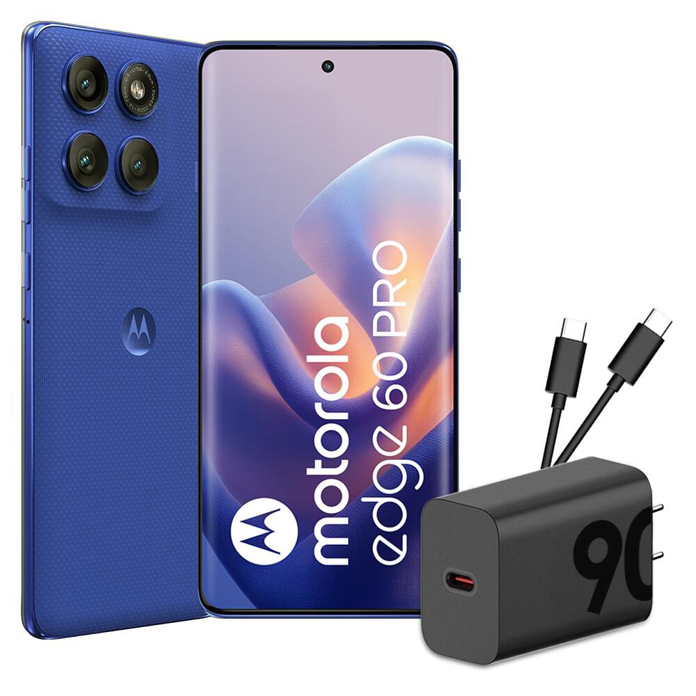 Smartphone Motorola Moto Edge 60 Pro / 5G / 512 GB / Azul / Liberado image number 0.0