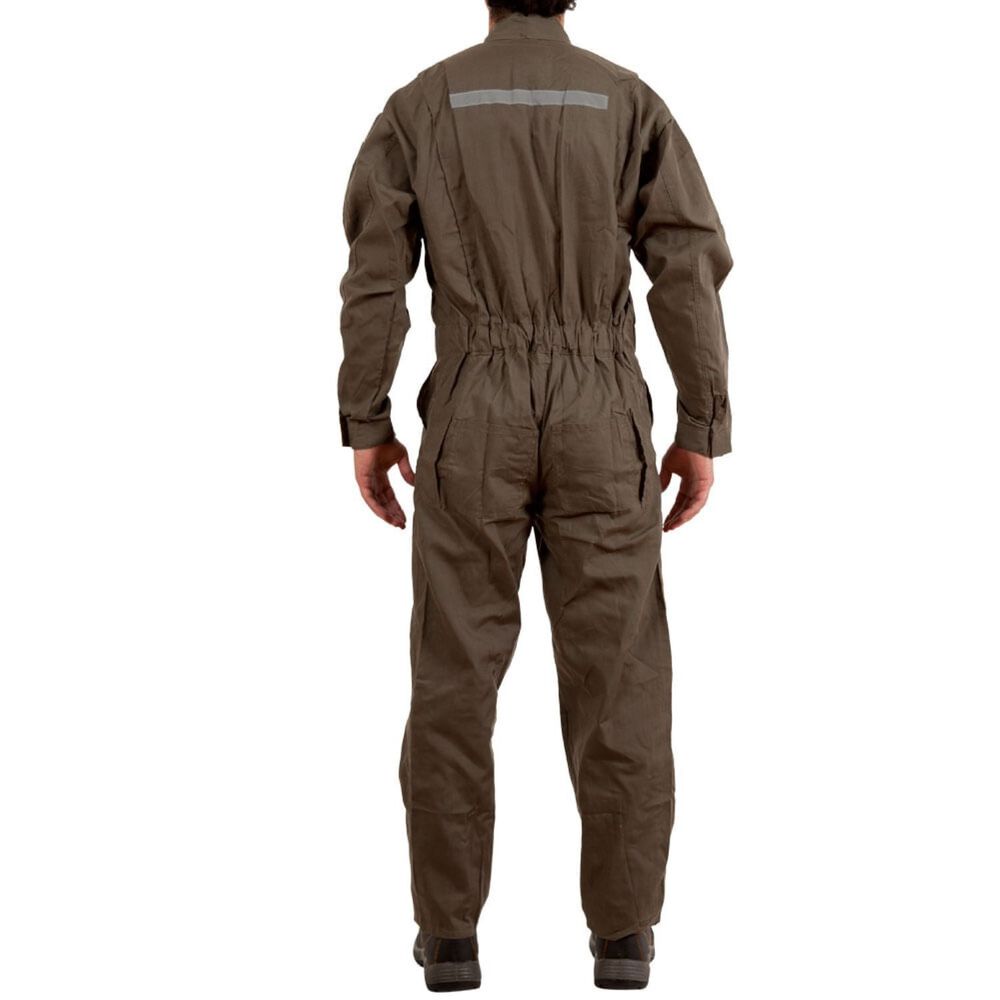 Overol Poplin Verde image number 1.0