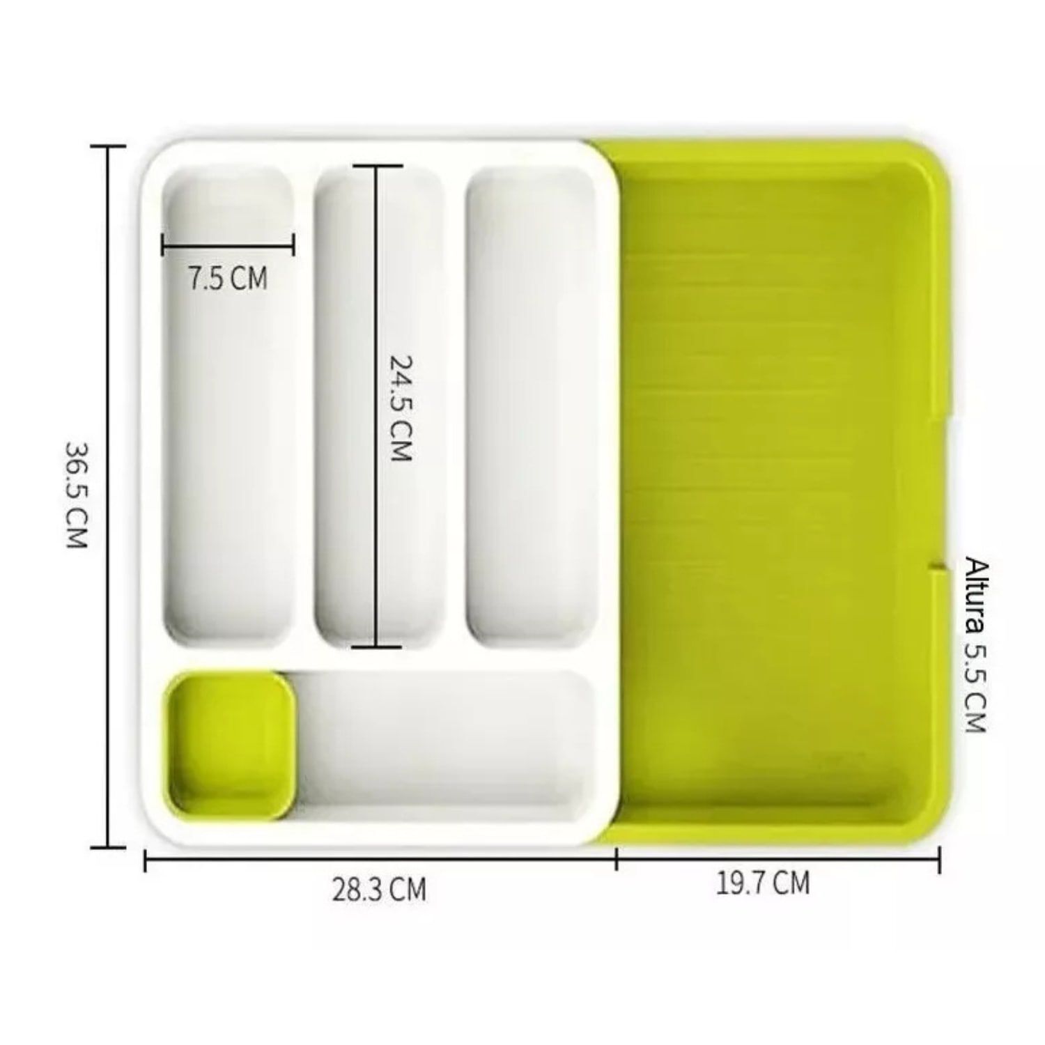 Bandeja Organizadora Cubiertos Extensible 29-48 Cm image number 3.0