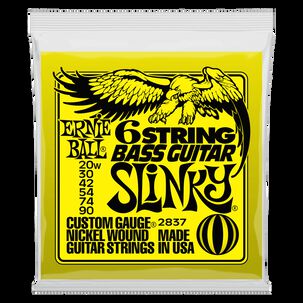 Cuerdas Bajo El&eacute;ctrico De 6 Slinky 20w-90 Ernie Ball 2837