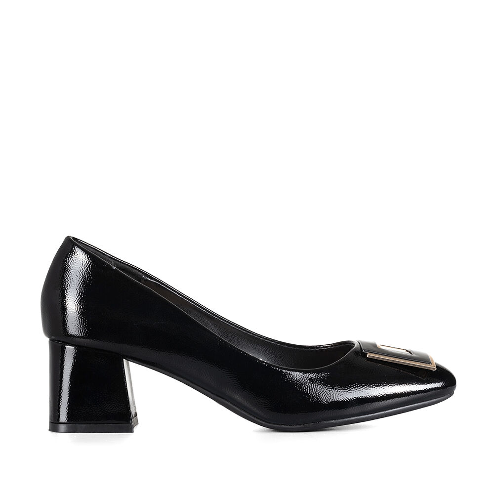 Zapato Taco Mujer Acabado Charol Formal Weide Gh137 image number 0.0