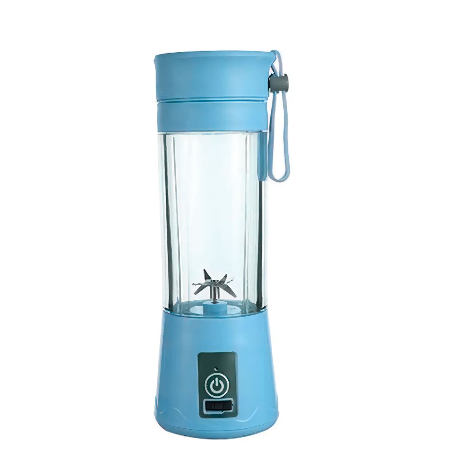 Licuadora Portátil Recargable Usb Batidos Smoothies Azul