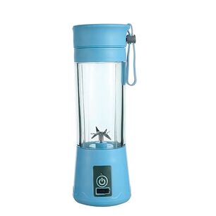 Licuadora Port&aacute;til Recargable Usb Batidos Smoothies Azul