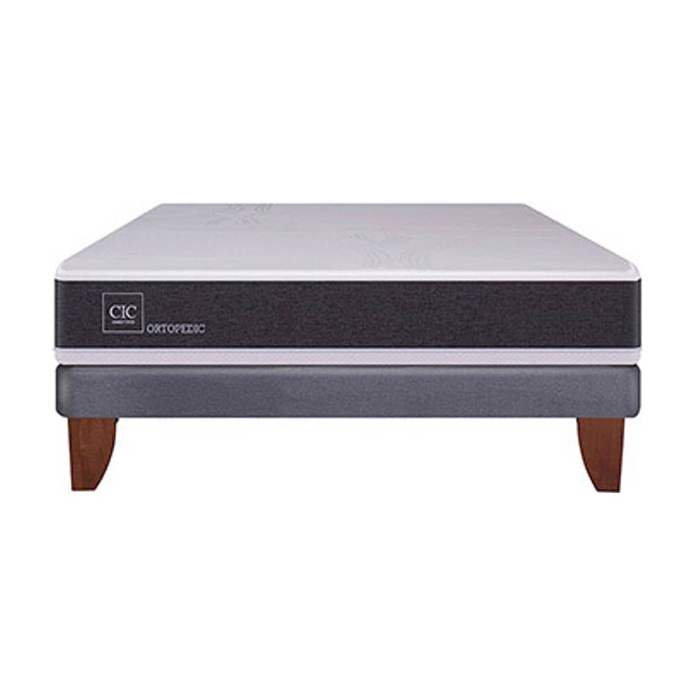 Cama Europea Cic New Ortopedic / 2 Plazas / Base Normal image number 5.0