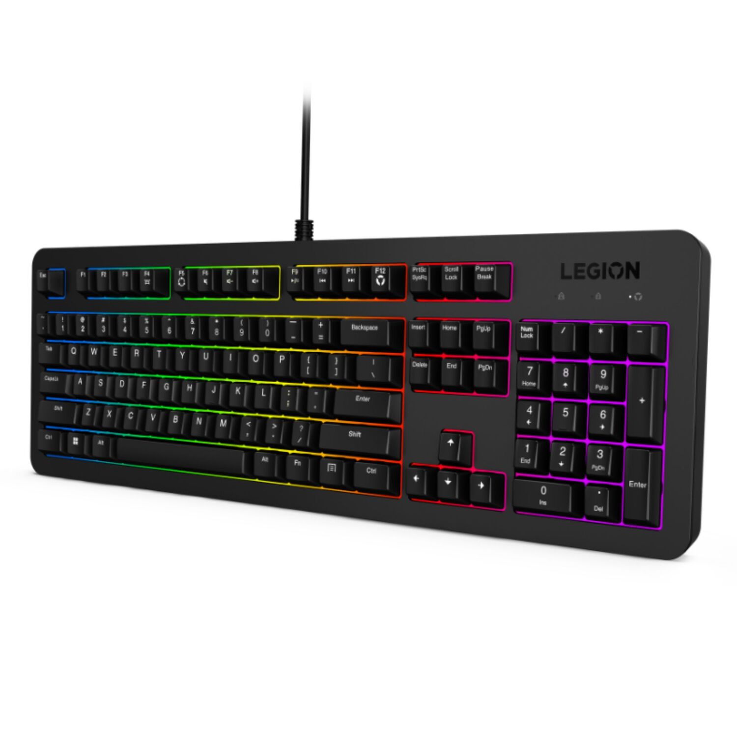 Teclado Lenovo Gamer Legion Espa&ntilde;ol Latino Rgb Km310 image number 3.0
