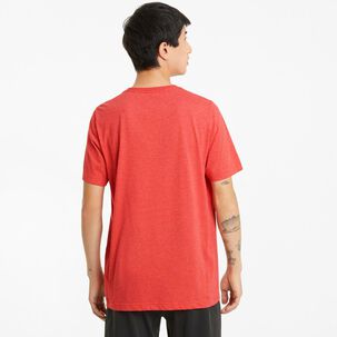 Polera Deportiva Cuello Redondo Hombre Logo Puma
