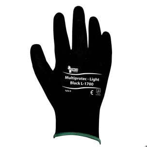 Guante Multiprotec Flex Light L1700 Talla 9(l) Negro - Force