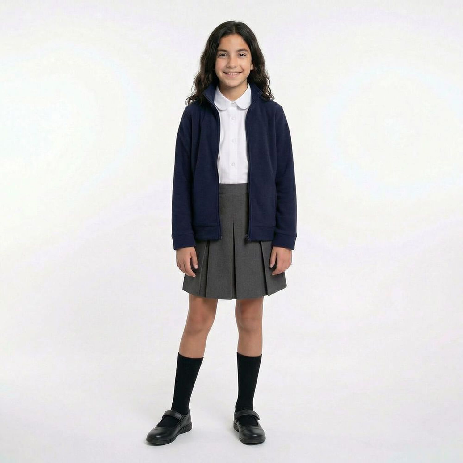 Falda Escolar Ni&ntilde;a Talla S A XL image number 0.0