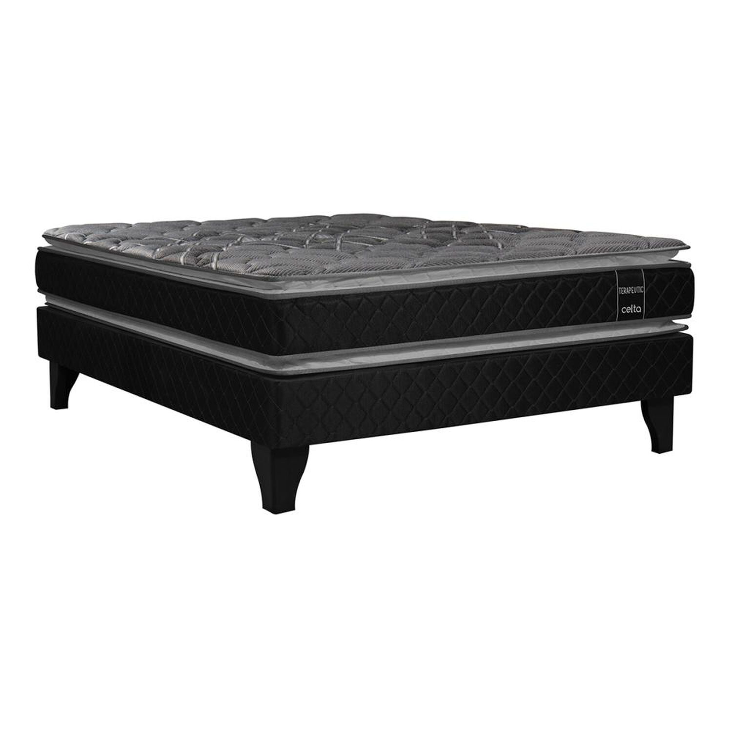 Cama Europea Celta Terapeutic / 2 Plazas / Base Normal image number 0.0