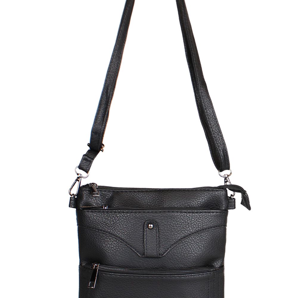 Cartera Bandolera Felicia Negra Anabella Sachi image number 0.0