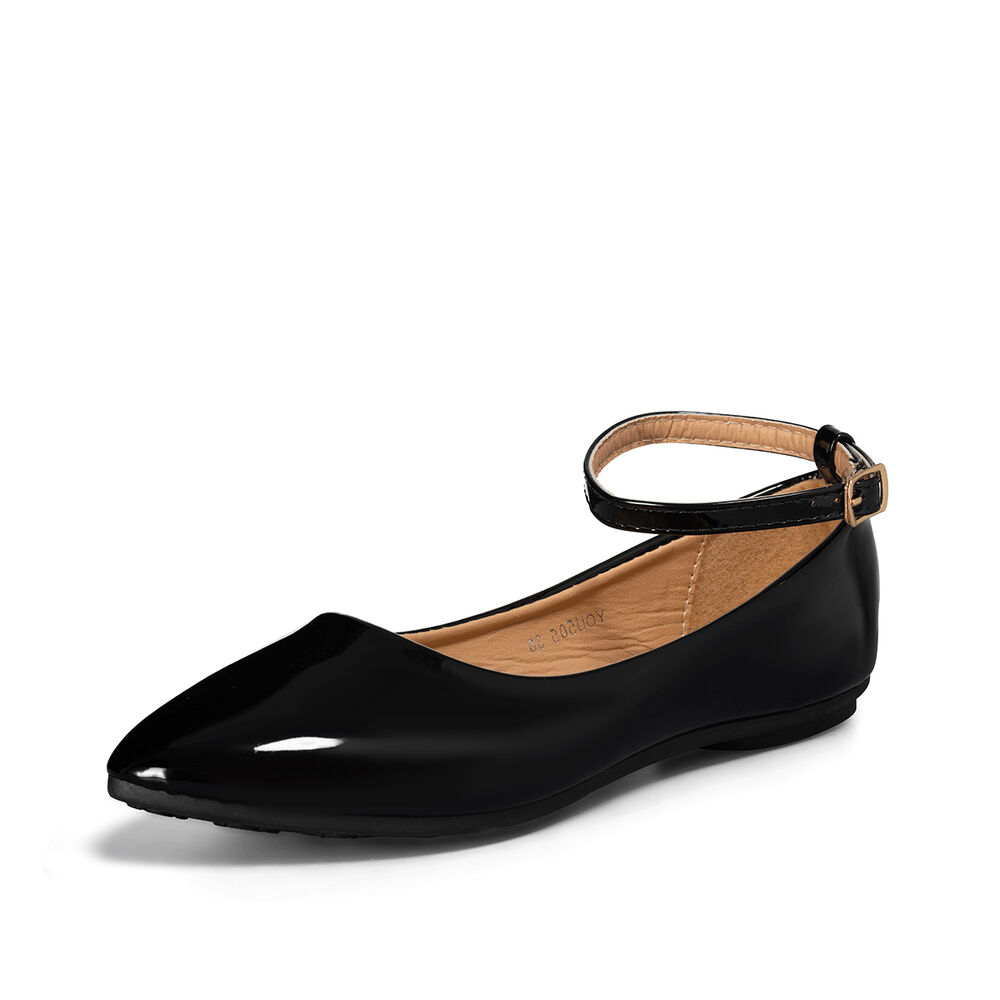 Ballerina Mujer Casual Charol Moda Plano Weide You505 image number 0.0