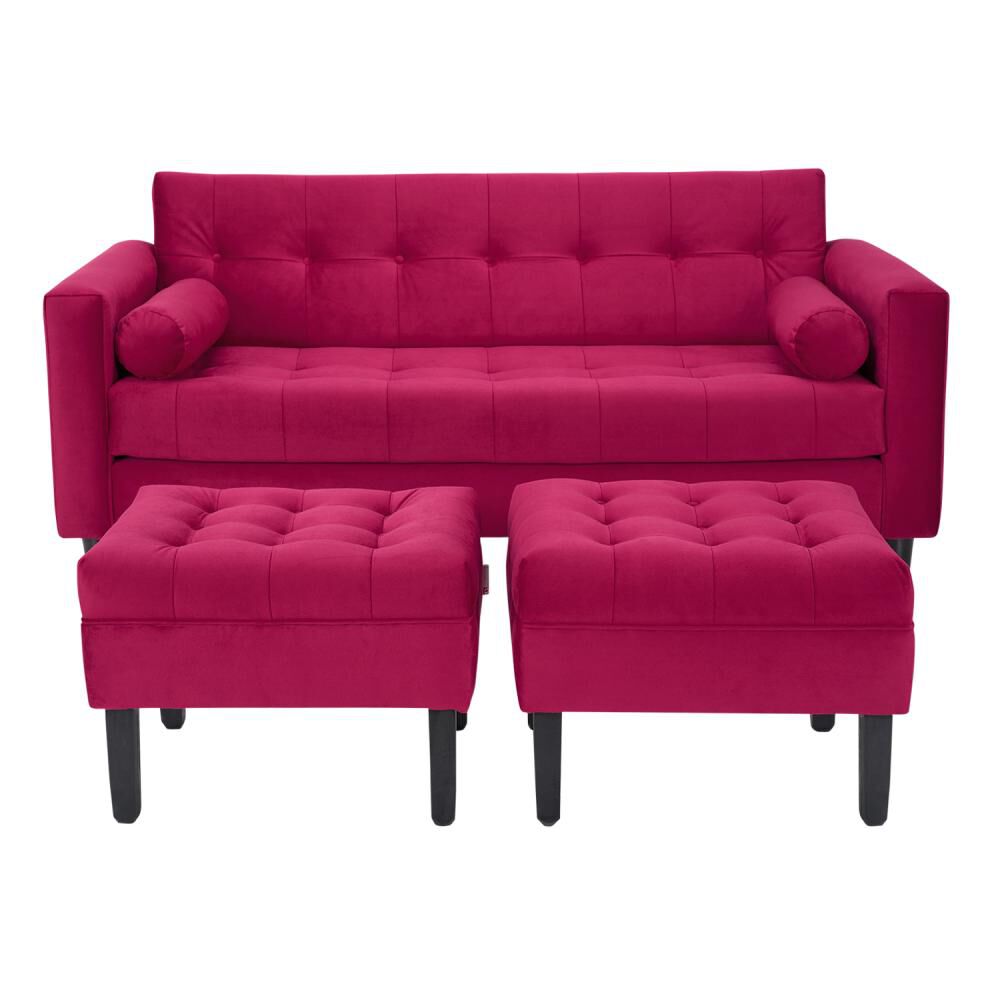 Juego De Living Bodevir Retro / 3 Cuerpos image number 0.0