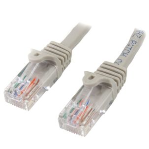 Cable 90cm Cat5e Gris - Sin Enganches