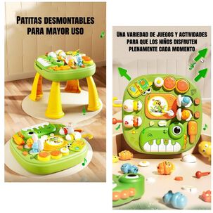 Juguete Mesa De Actividades Musical Con Luces Volt Lubabycas