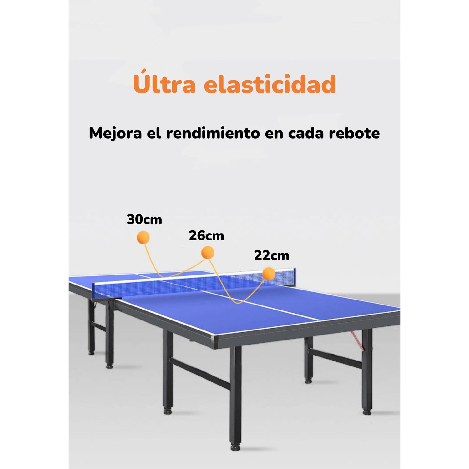 Mesa De Ping Pong Profesional Plegable 274cm By Lubabycas image number 11.0
