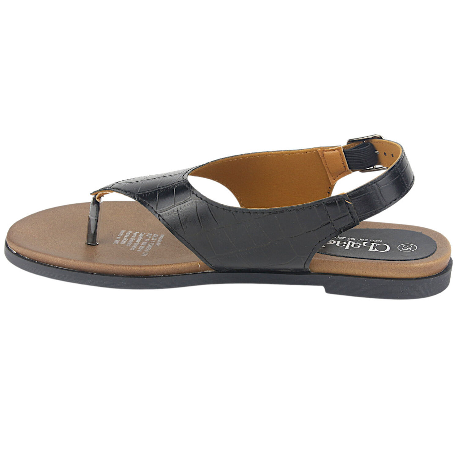 Sandalia Chalada Mujer Prela-13 Negro Casual image number 1.0