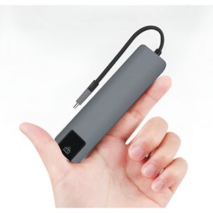 Docking Station Type-c 100w + Hdmi 4k+ Ethernet+ Hub Usb 3.0